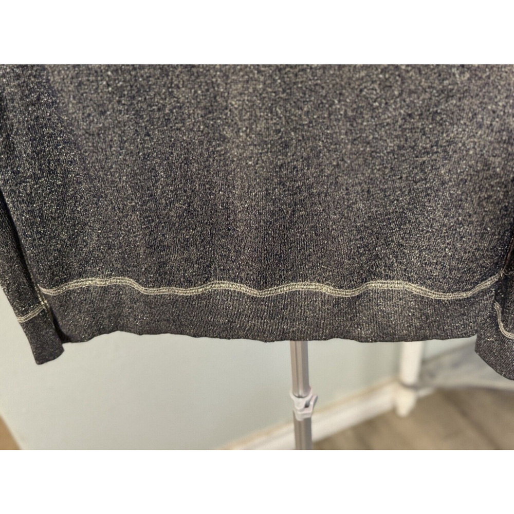 JOE Fresh Lightweight Crewneck Sweater Navy Blue & Gold Metallic, Women’s XL​​​ - Picture 5 of 9